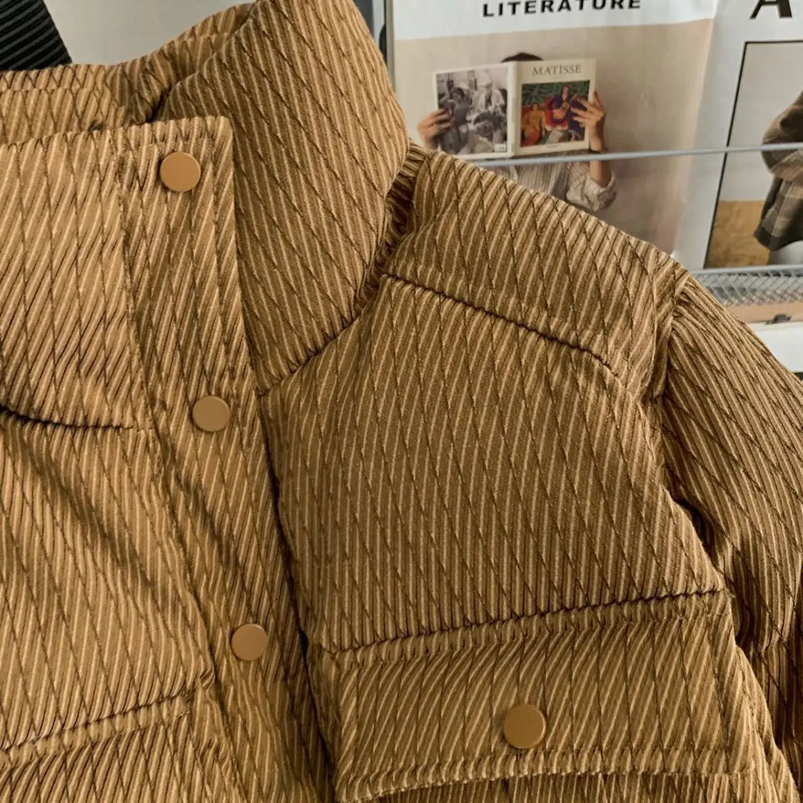 Women's Oversized Big Pocket Puffer
