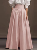High Waist Pleated Office Trousers
