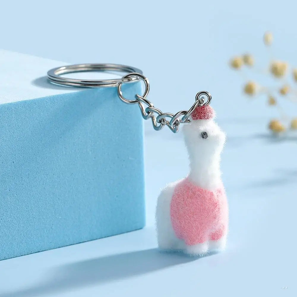Fluffy Animal Keychains