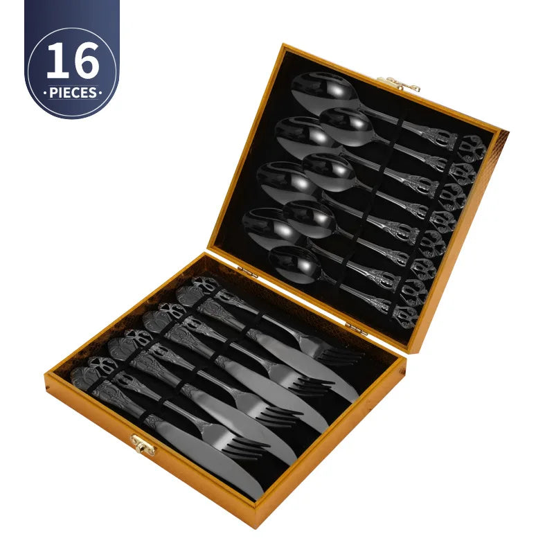 Gold Stainless Steel Cutlery Set