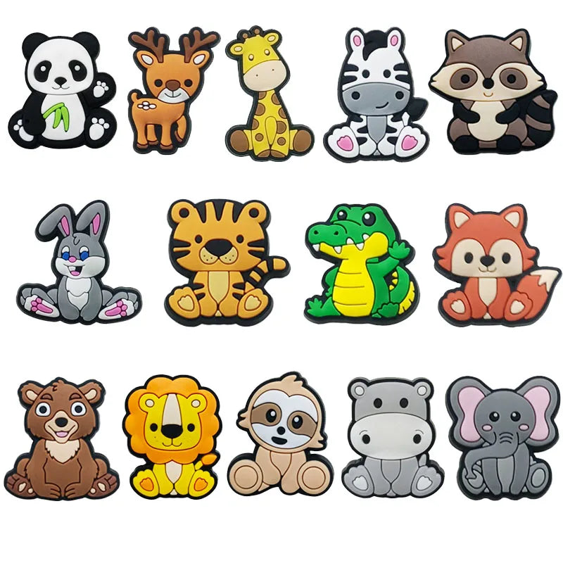 Various Animal Shoe Charms