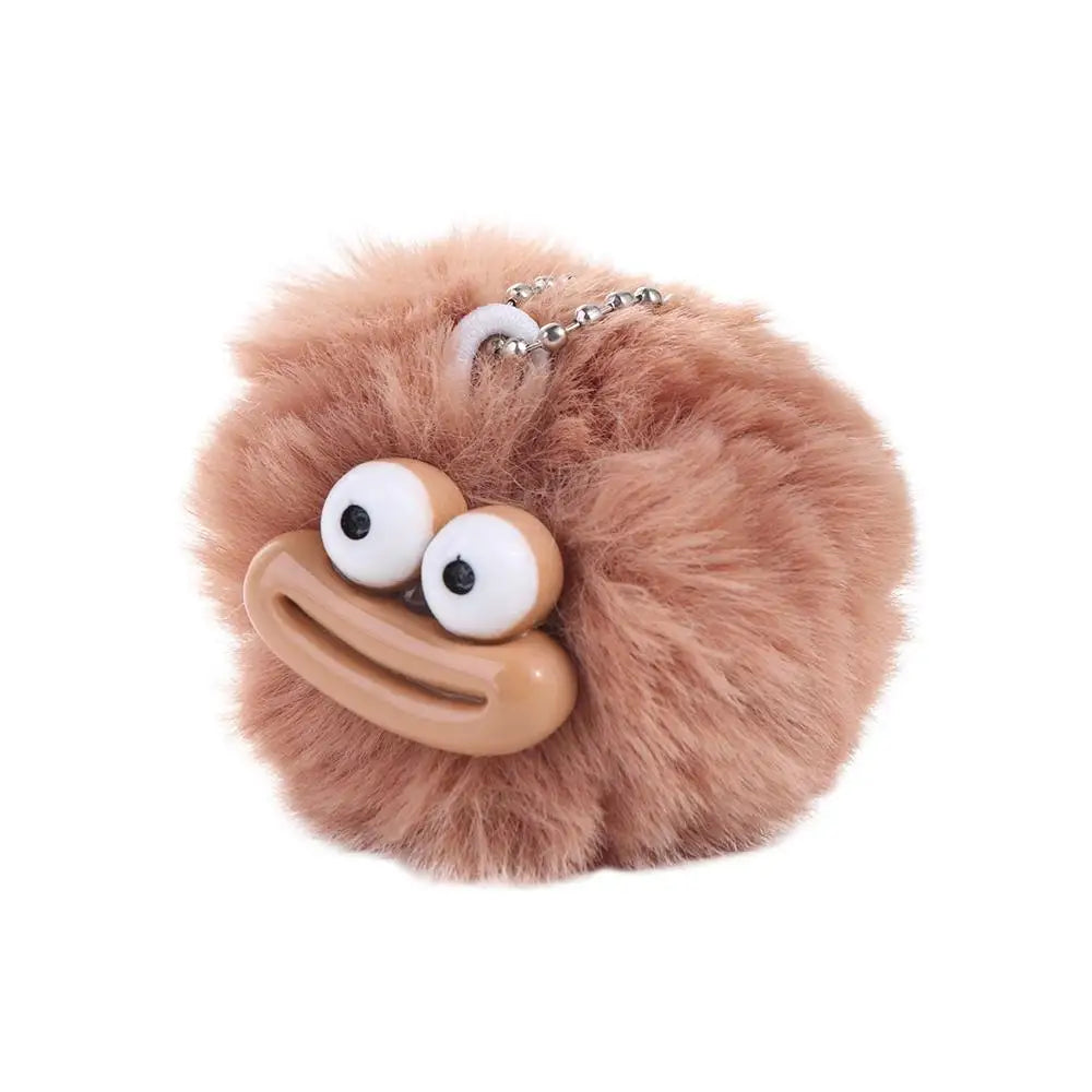 Mini Plush Animal Keychain