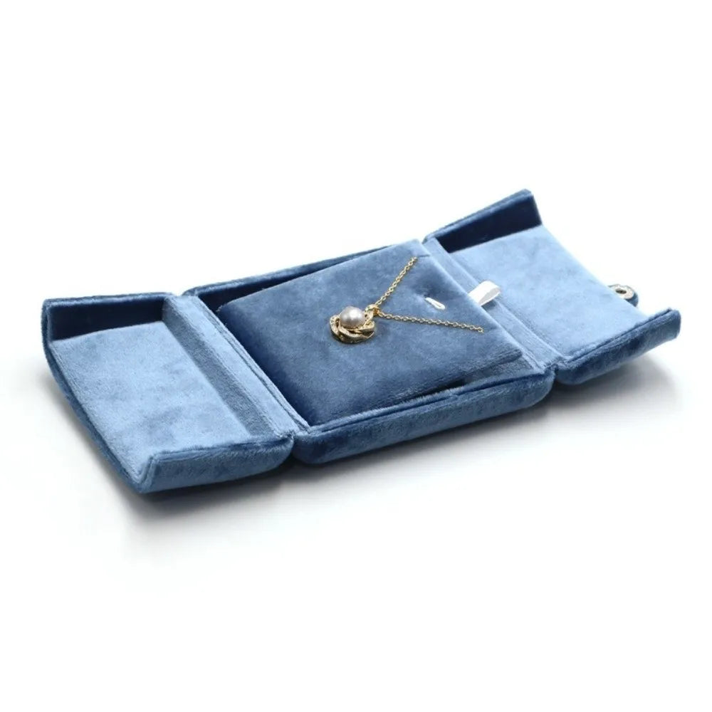 Velvet Double-Door Ring Box