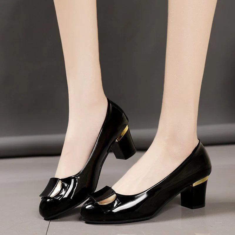 Women's Square-Heel Pumps
