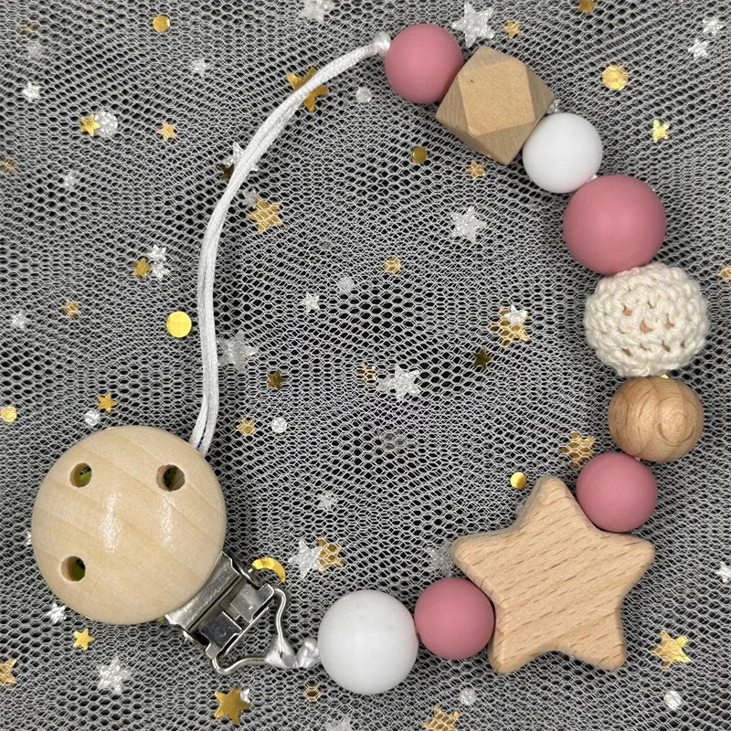 Personalized Name Pacifier Clip