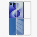 📱 Slim Transparent Z Flip Magnetic Case