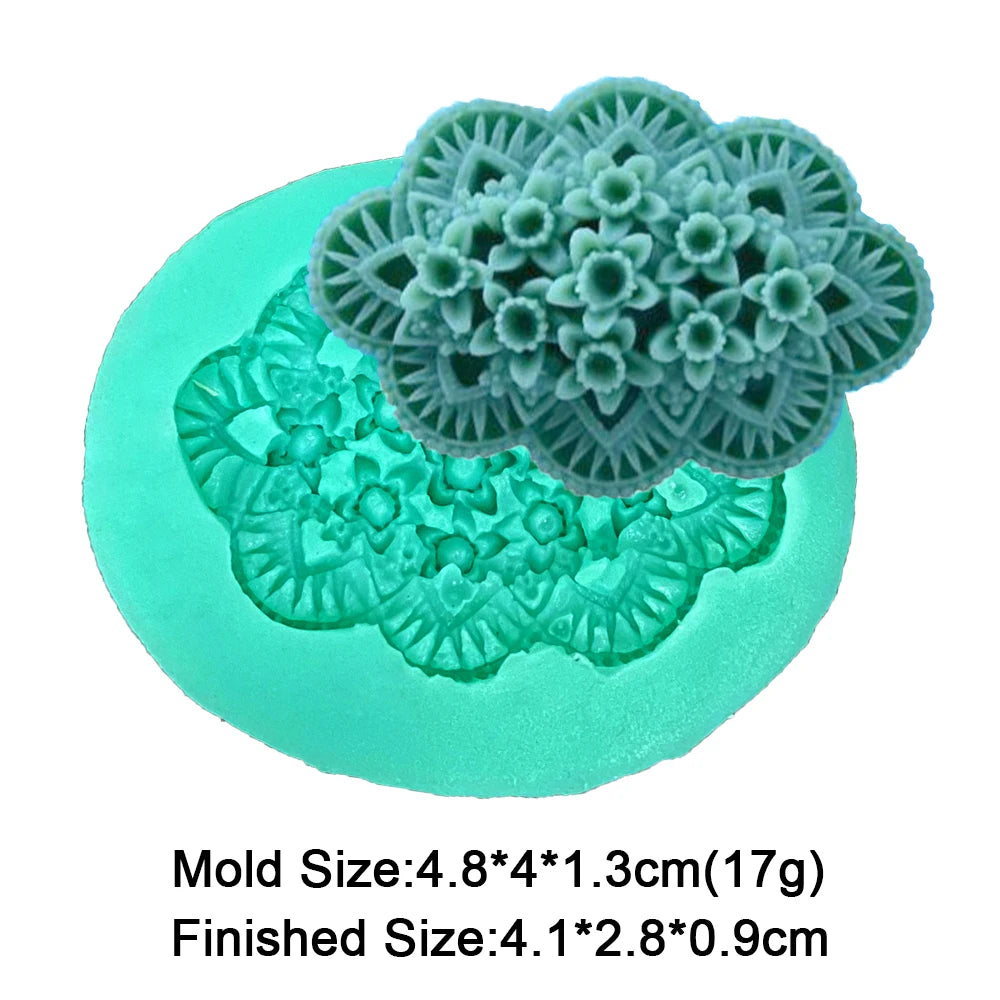 Flower Silicone Fondant Mold