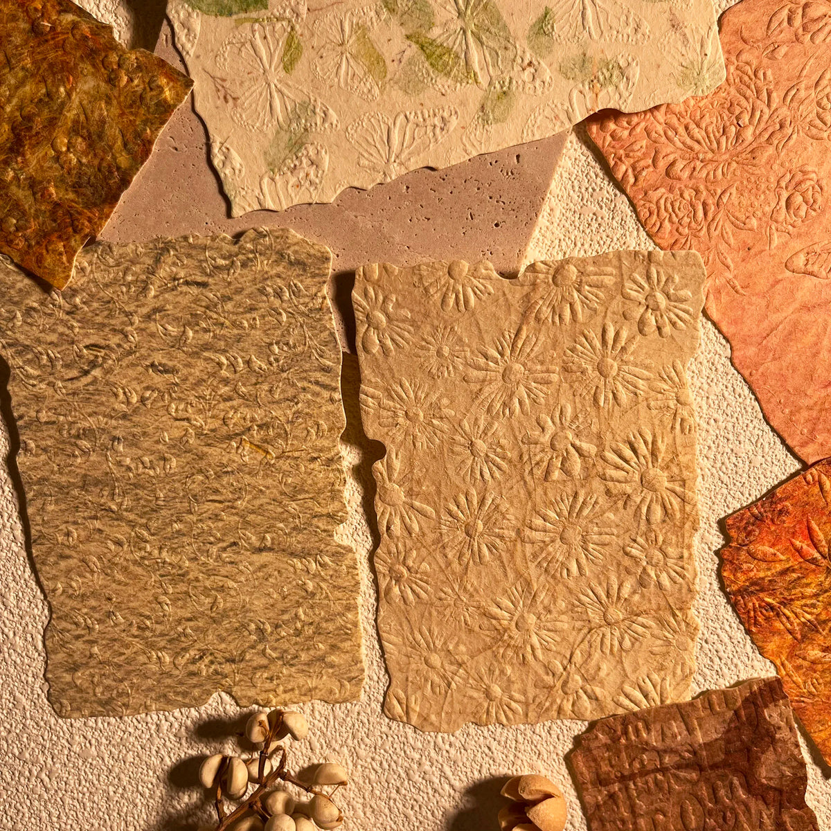 Textured Scrapbook Paper – 28 Sheets
