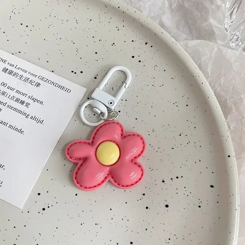 Cartoon Flower Keychain