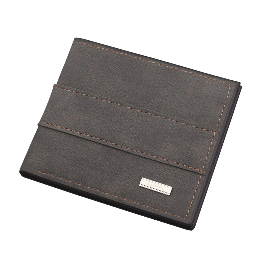 Patchwork Men's Card Wallet
