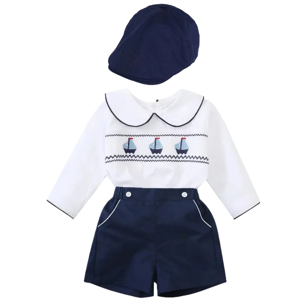 Baby Boy Smocked Gentleman Outfit