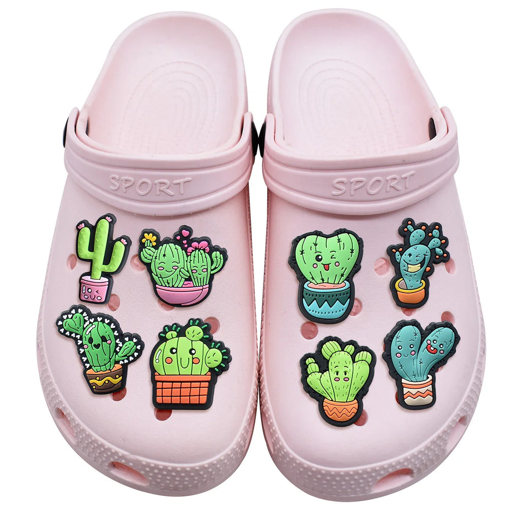 Cactus Shoe Charms