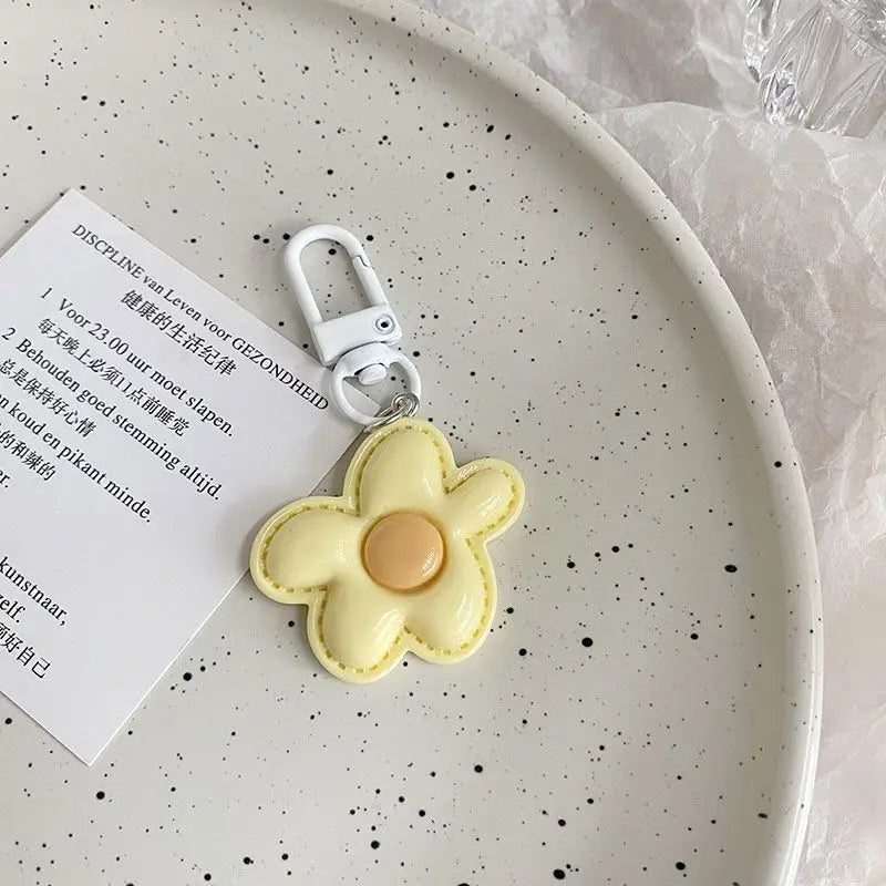 Cartoon Flower Keychain