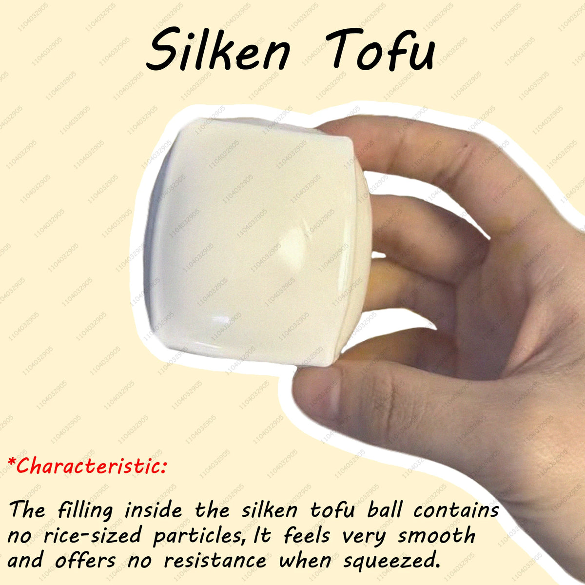 Tofu Squishy Stress Ball