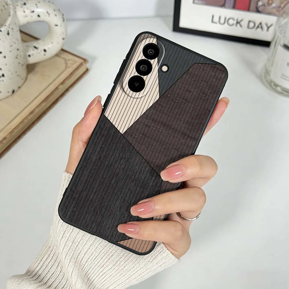 🌳 Vintage Wood Grain Phone Case