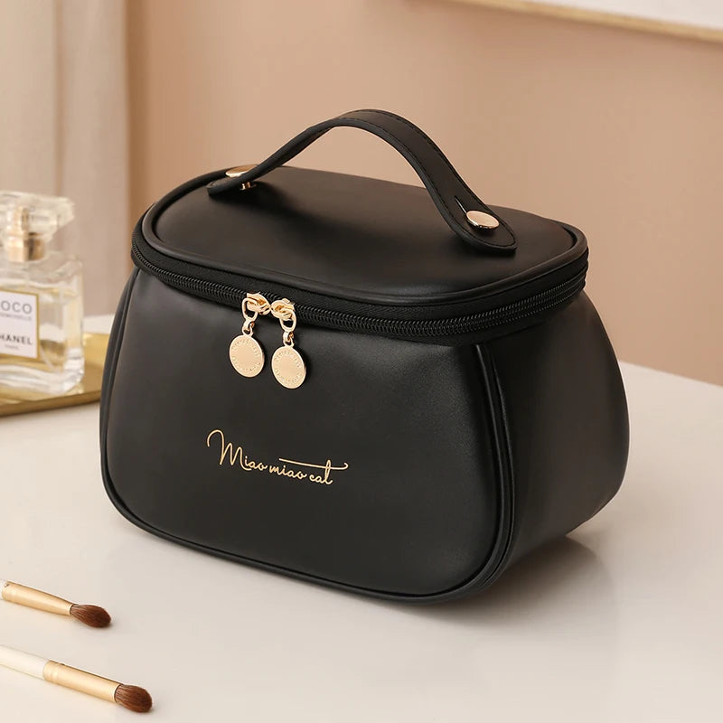 PU Leather Travel Cosmetic Bag