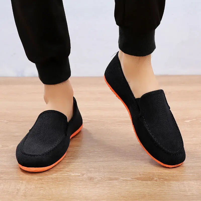 Men's Canvas Slip-On Loafers