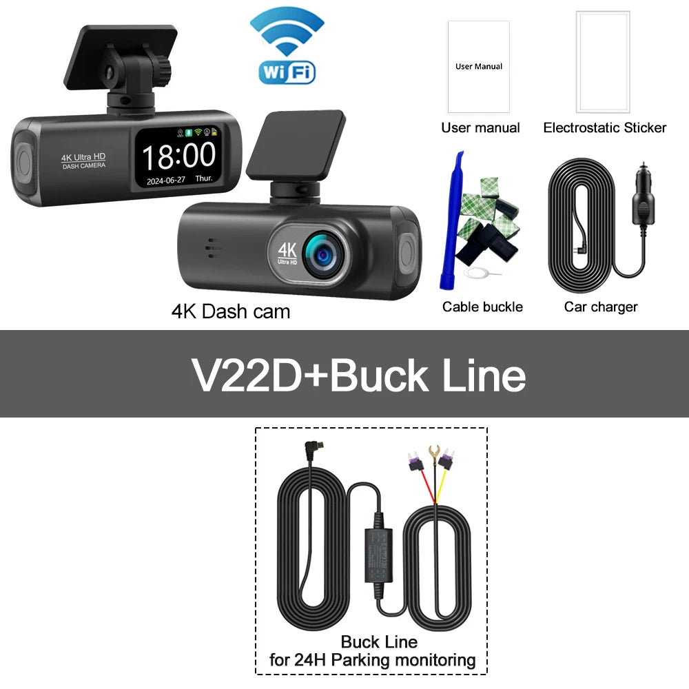🛰️ 4K GPS Dash Cam