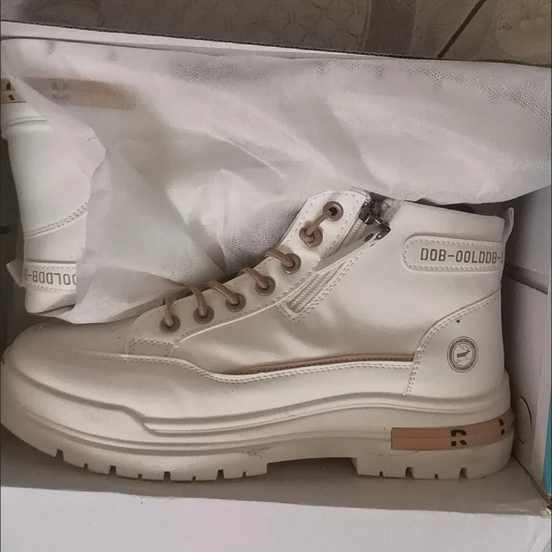 Men's High-Top Platform Boots