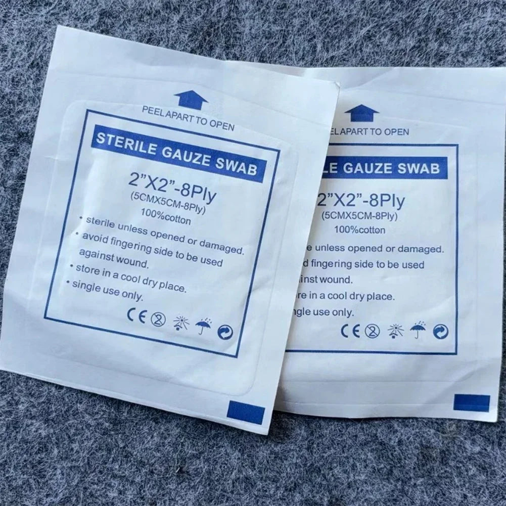 🩹 Sterile Medical Gauze Pads Set
