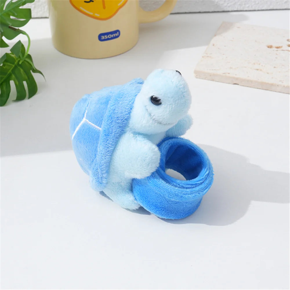 Mini Turtle Plush Slap Bracelet