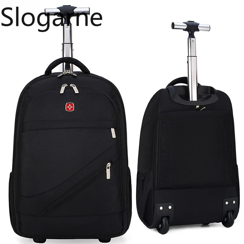 Rolling Backpack with Wheels