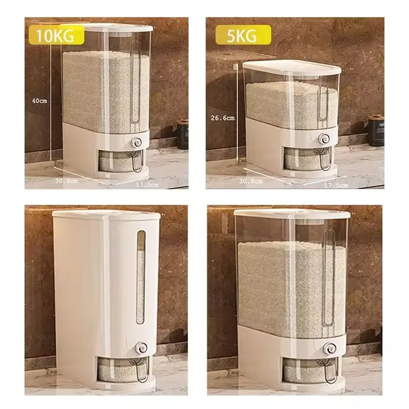 Airtight Rice & Dry Food Dispenser