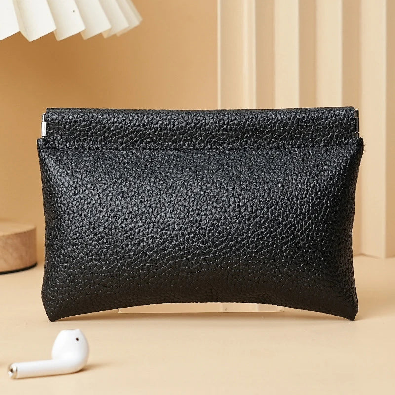 Self-Closing Mini Pouch Wallet