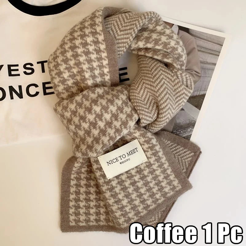 Women's Double-Sided Knit Scarf