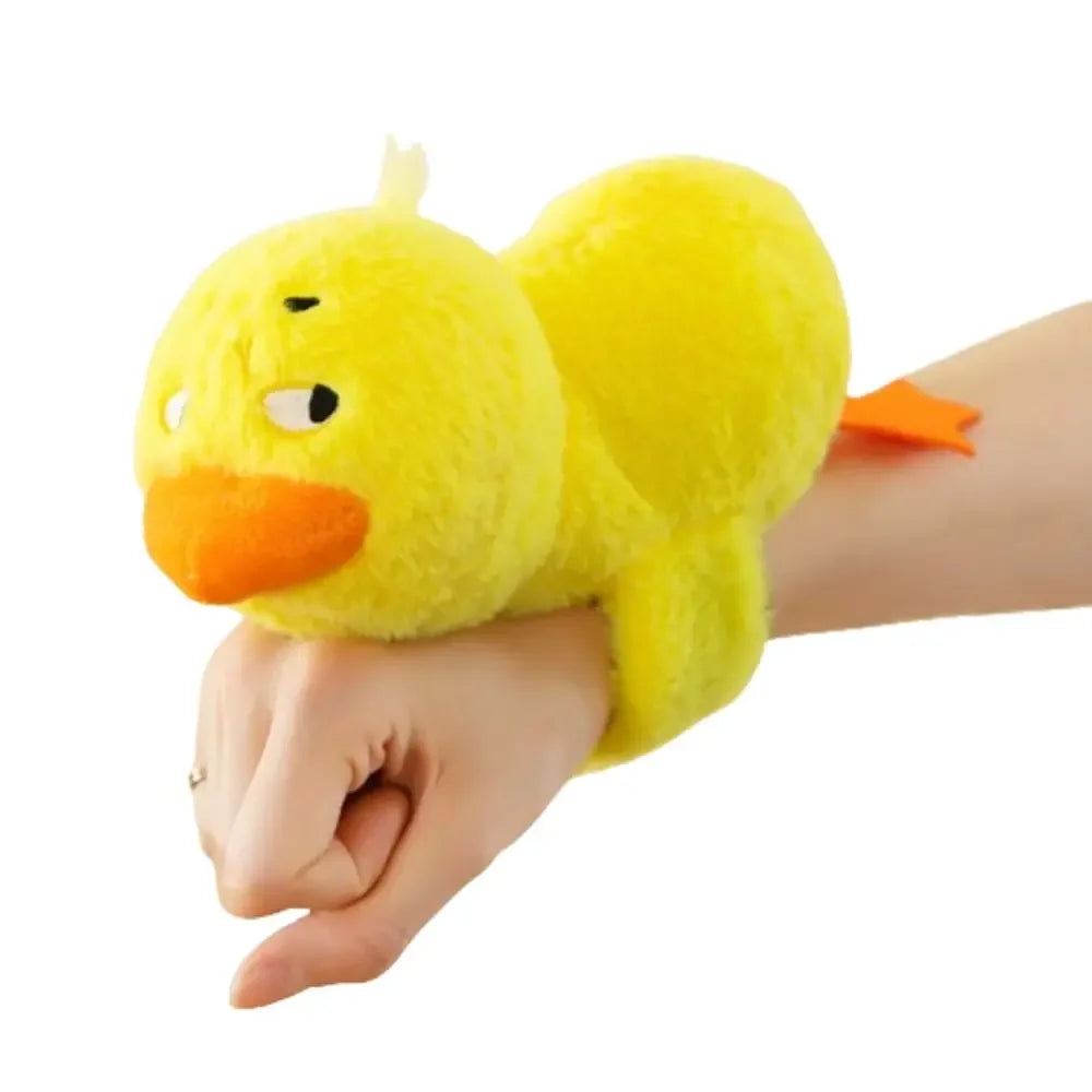 Capybara Plush Slap Bracelet