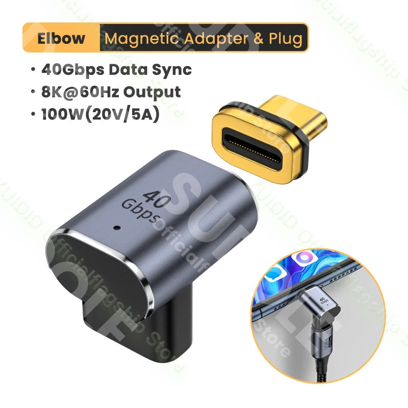 🚀 USB4 Thunderbolt Magnetic Adapter