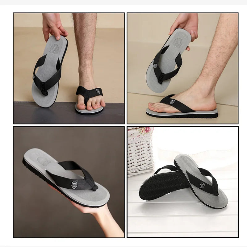 Men's Casual Beach Flip-Flops