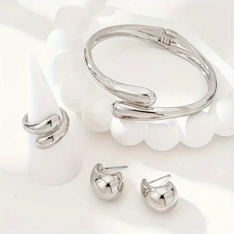 💧 Water Drop Jewelry Set