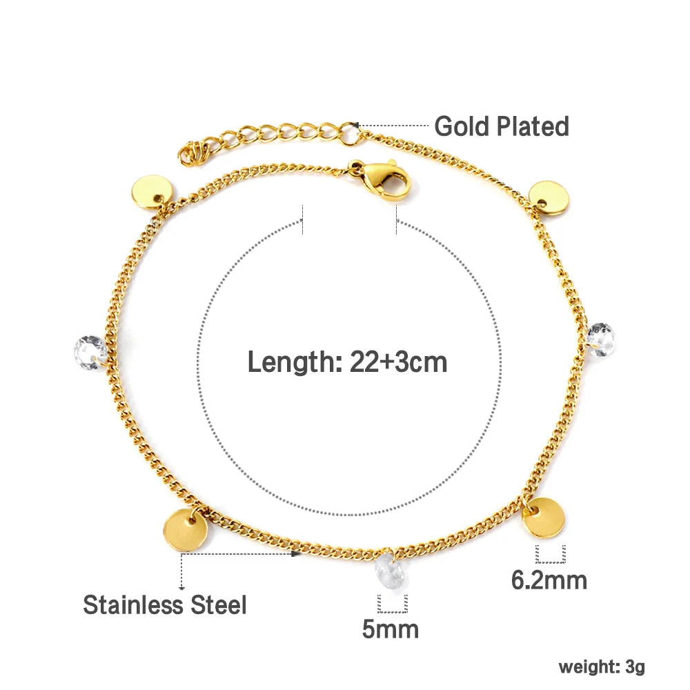 Turkish Evil Eye Beaded Anklet