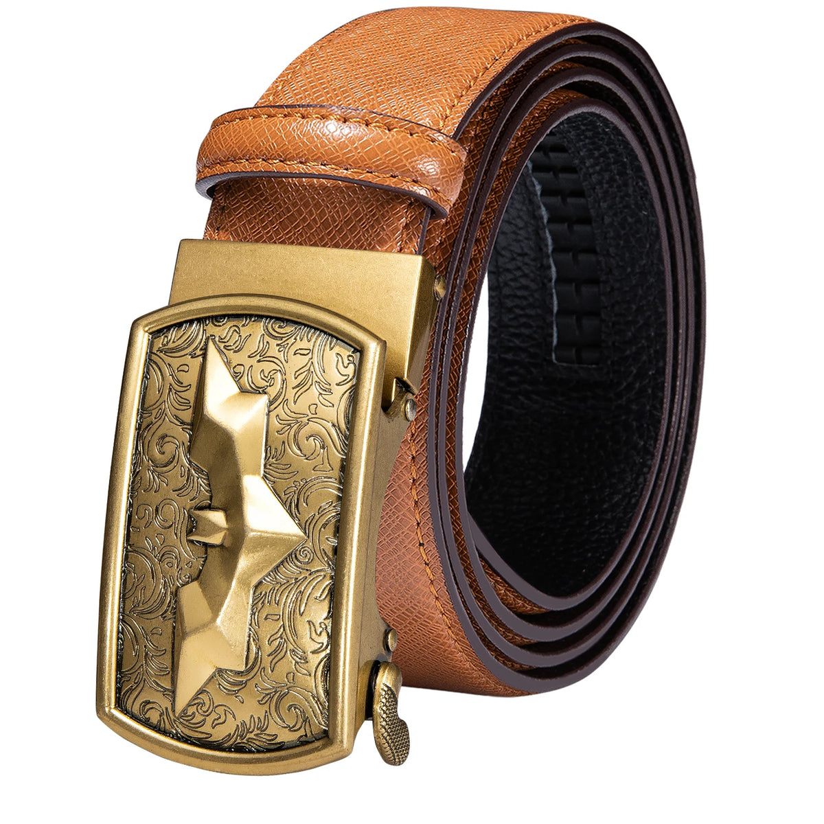 Men's Colorful Leather Jeans Belt