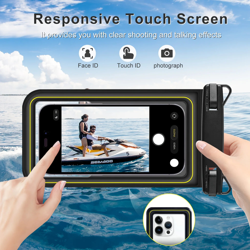 Waterproof Phone Bag with Lanyard