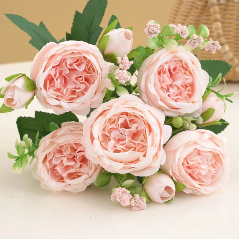 Artificial Rose & Peony Flowers