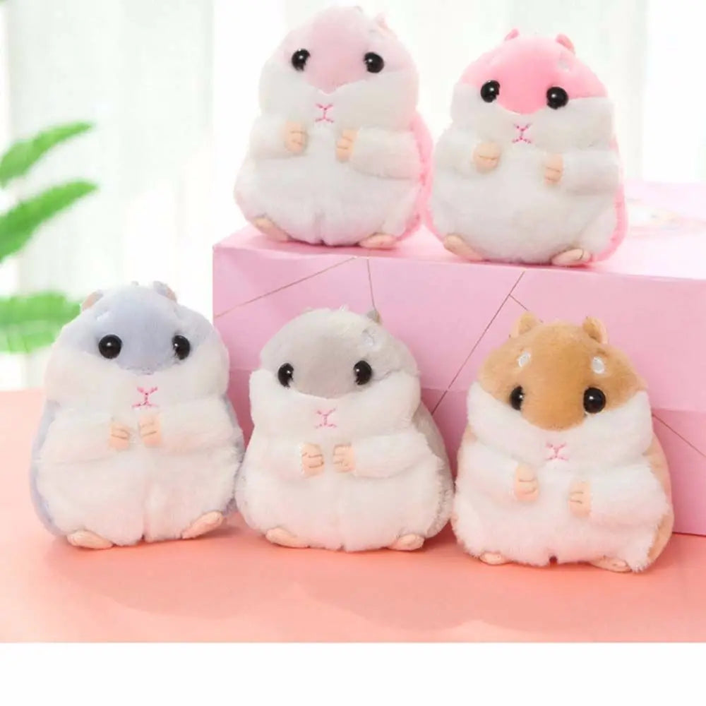 Mini Plush Animal Keychain