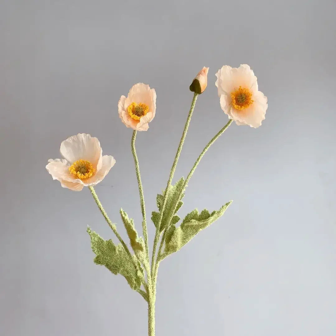Artificial Poppy Flowers