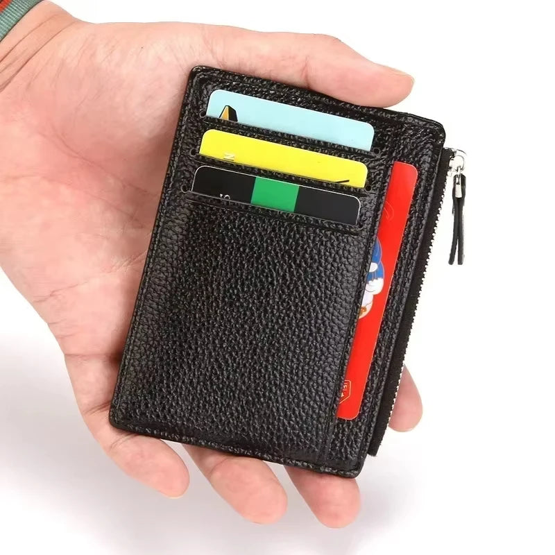 Slim Zip Card Wallet