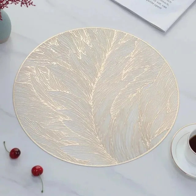 Round Heat-Resistant Placemats