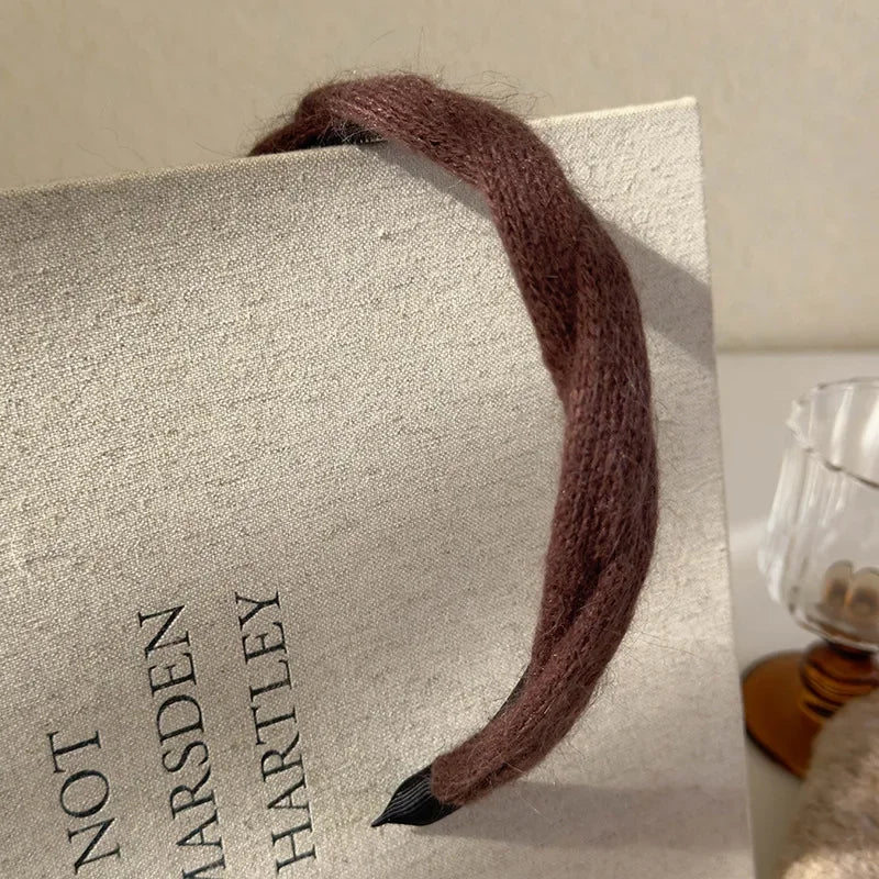 Knitted Twist Headband