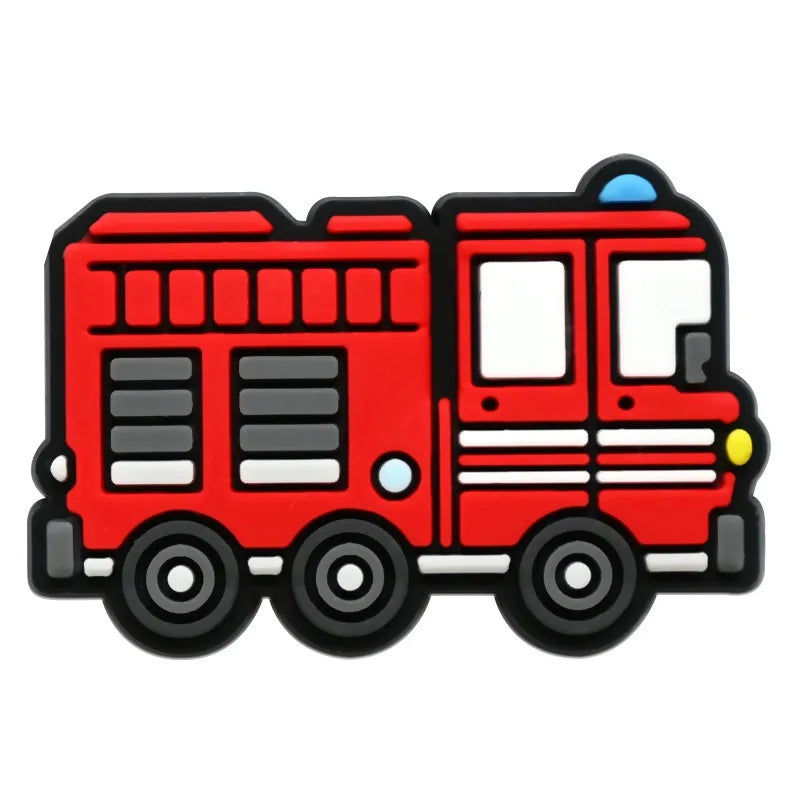 Fire Engine Shoe Charms
