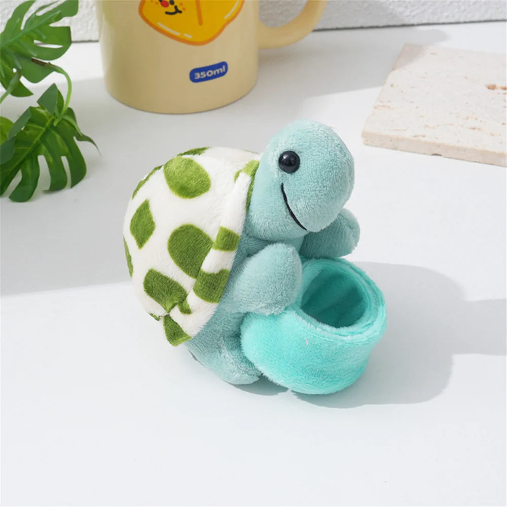 Mini Turtle Plush Slap Bracelet
