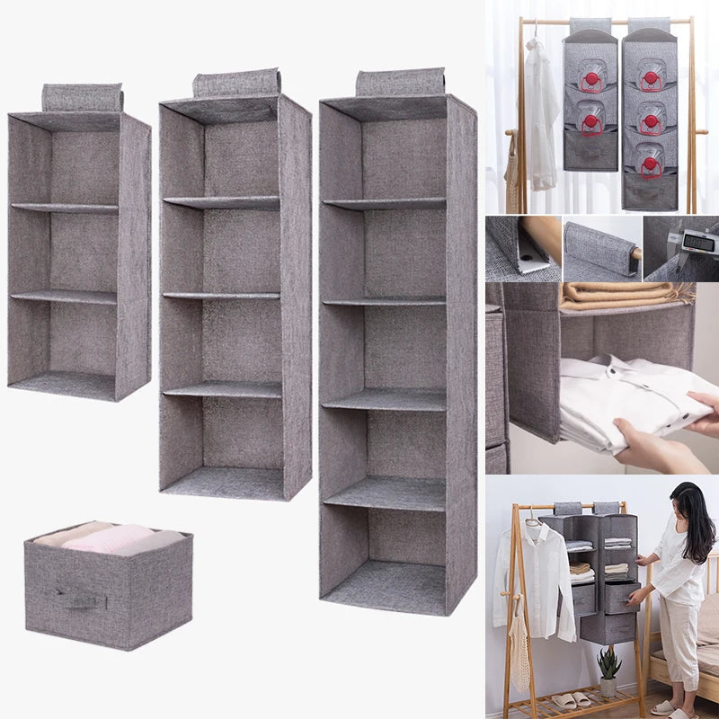 Hanging Wardrobe Drawer Organizer