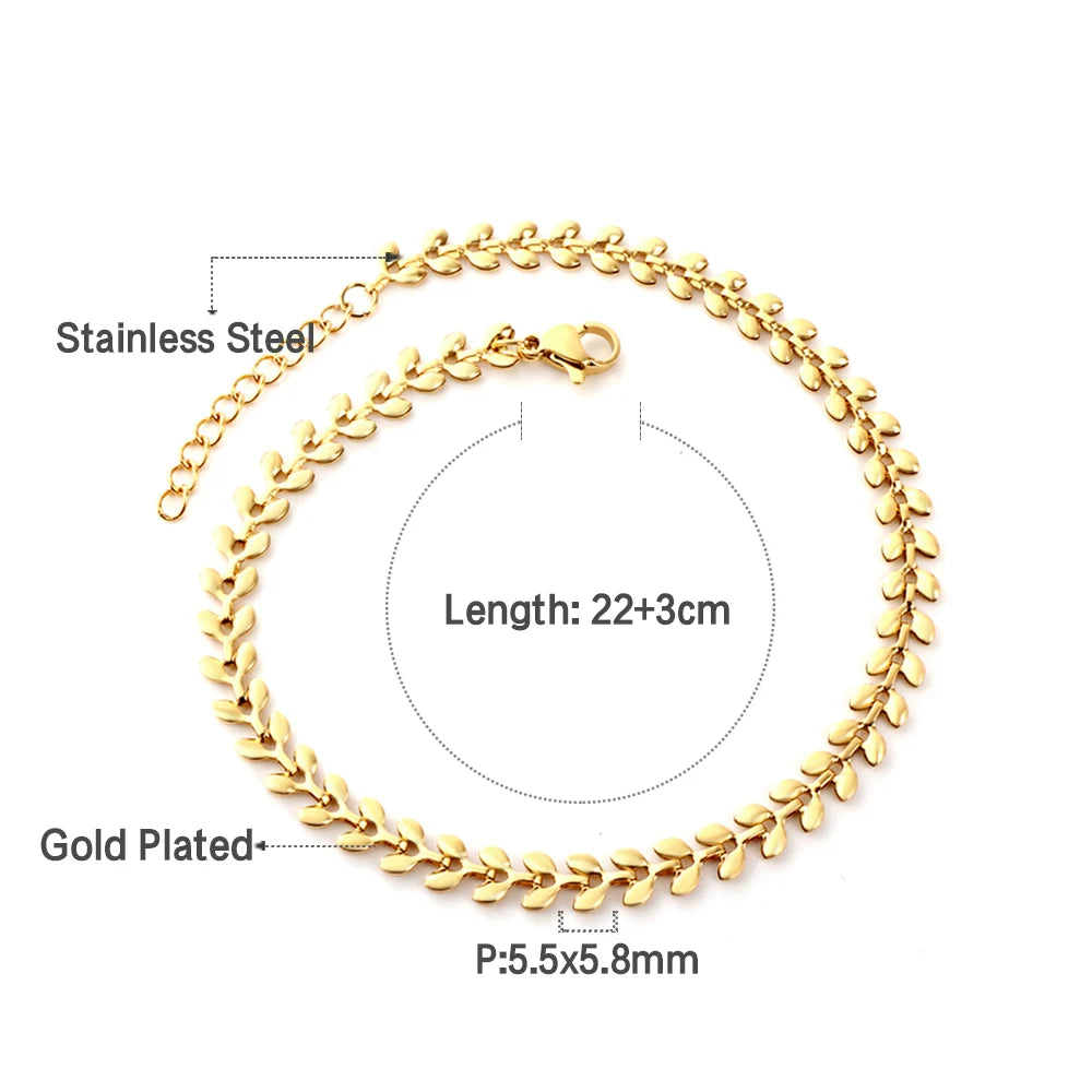 Turkish Evil Eye Beaded Anklet