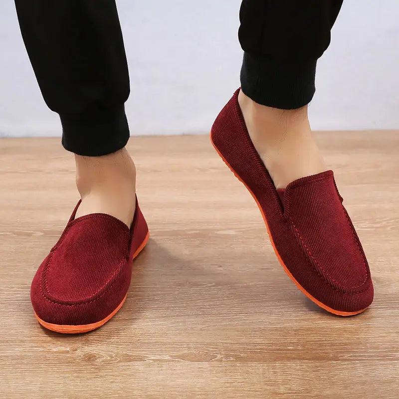 Men's Canvas Slip-On Loafers