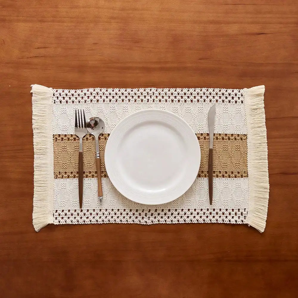 Woven Tassel Placemats