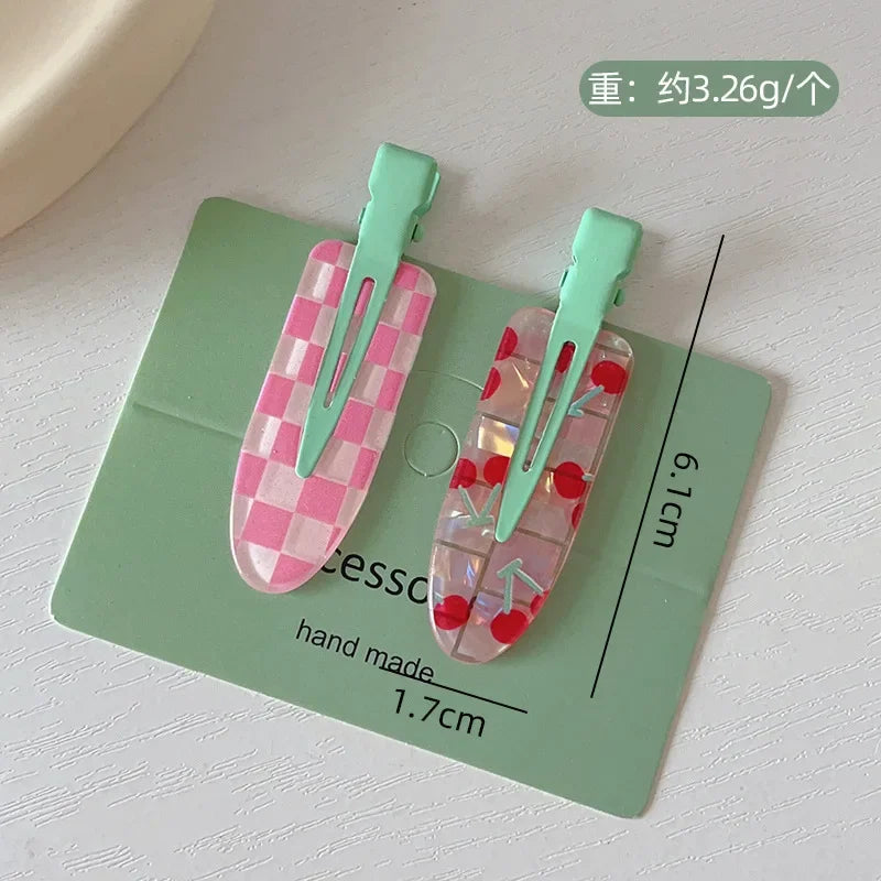 Fruit Hair Bang Clips