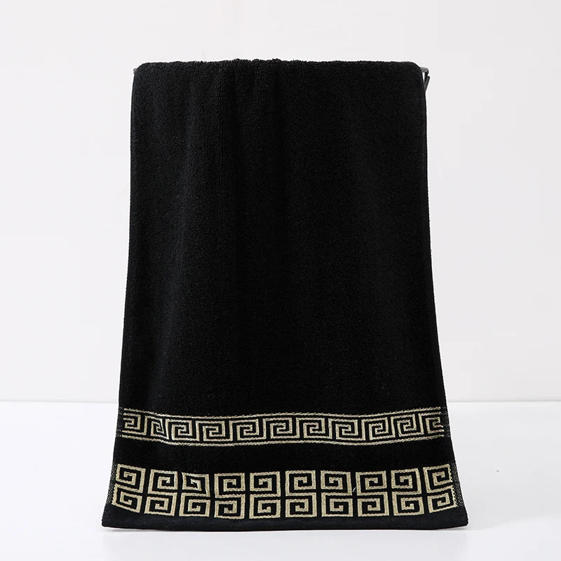 Embroidered Cotton Face Towel